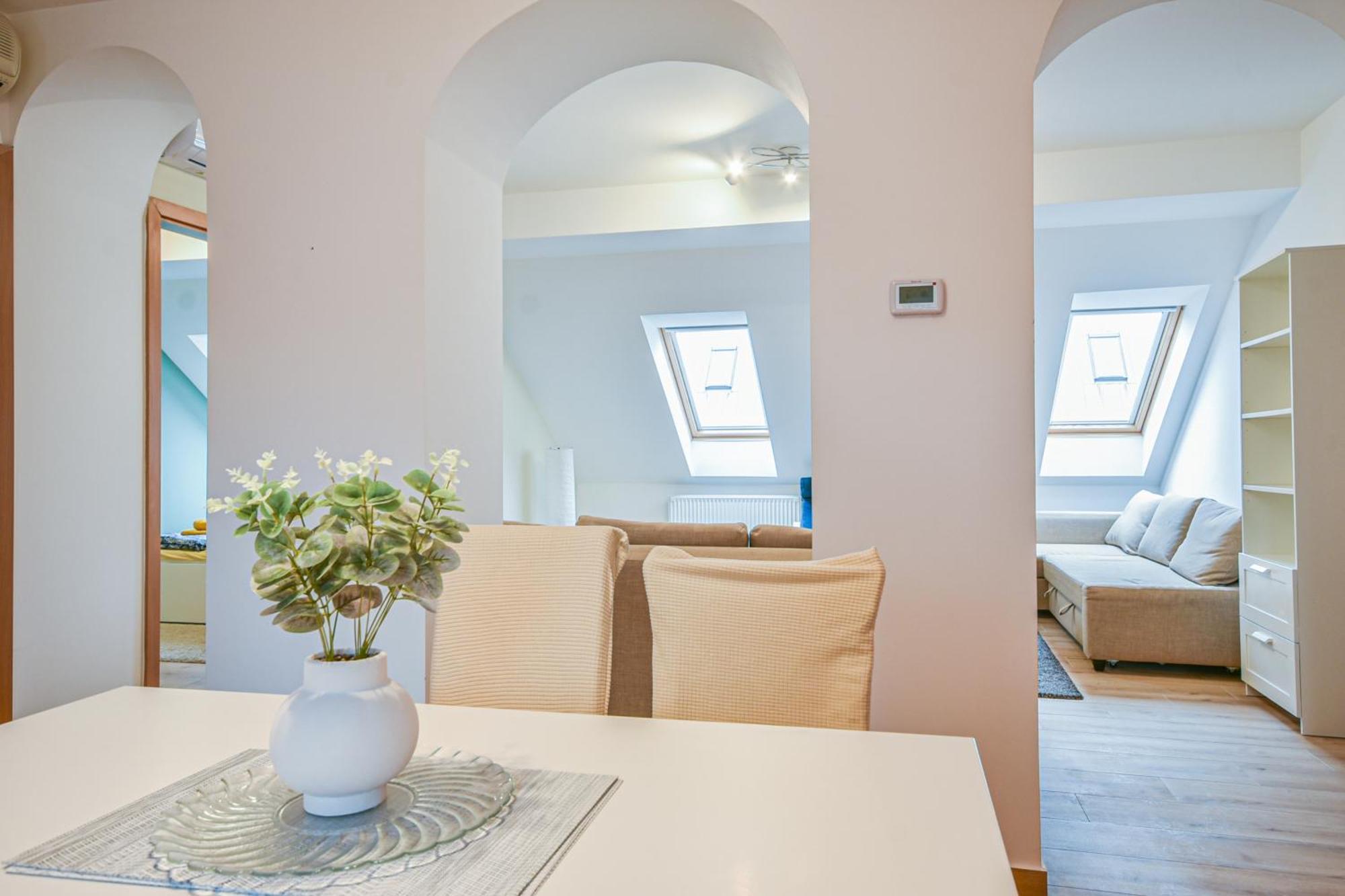 شقة Roof Top Penthouse بودابست المظهر الخارجي الصورة